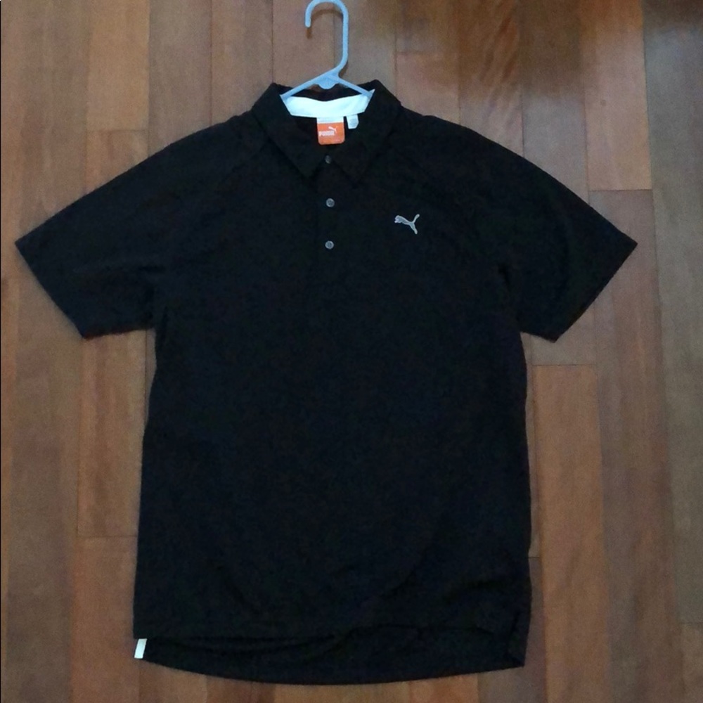 Puma Black Polo Size M